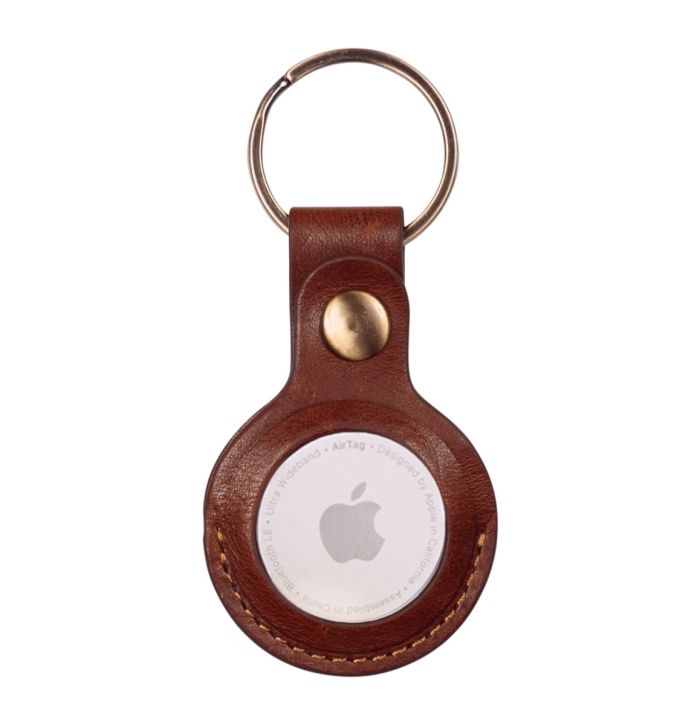 Apple Leather Key ring AirTag-sleutelhanger | Webwinkel
