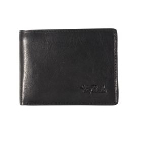 Vegetale leren billfold met kleingeldvak en extra creditcardvakken, small