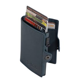 Furbo Volonata leren RFID pasjeshouder met papiergeld- en buitenvak