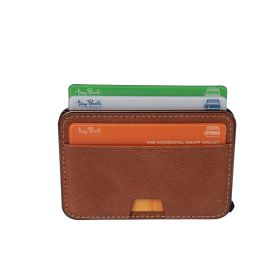 Furbo Evo Vegetale leren RFID pasjeshouder slim met MagSafe en buitenvak