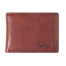 Vegetale leren billfold met kleingeldvak met ritssluiting, small